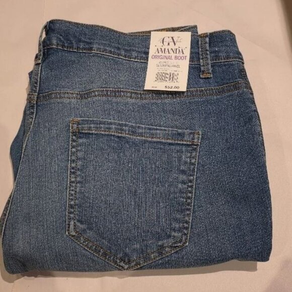 Plus Size Gloria Vanderbilt Amanda Original Boot Cut Je ... Color: Crested Butte - Picture 2 of 4